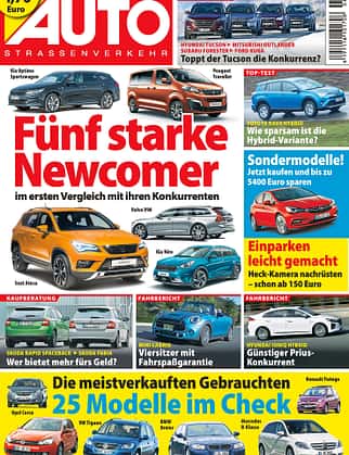Neues Heft AutoStraßenverkehr, Ausgabe 06/2016, Vorschau, Preview