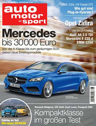 Neues Heft auto motor und sport, Ausgabe 08/2016, Vorschau, Preview Neues Heft auto motor und sport, Ausgabe 08/2016, Vorschau, Preview
