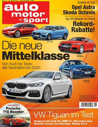 Neues Heft auto motor und sport, Ausgabe 09/2016, Vorschau, Preview Neues Heft auto motor und sport, Ausgabe 09/2016, Vorschau, Preview