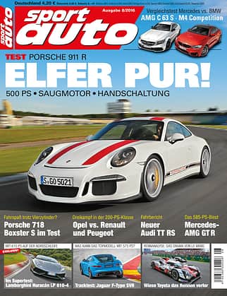 sport auto 8/2016 - Cover sport auto 8/2016 - Cover