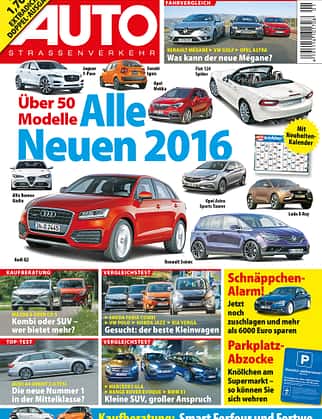 AUTOStraßenverkehr Titel 2016 Heft 01 + 02 Vorschau