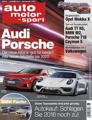Neues Heft, auto motor und sport, Ausgabe 26/2016, Vorschau Neues Heft, auto motor und sport, Ausgabe 26/2016, Vorschau