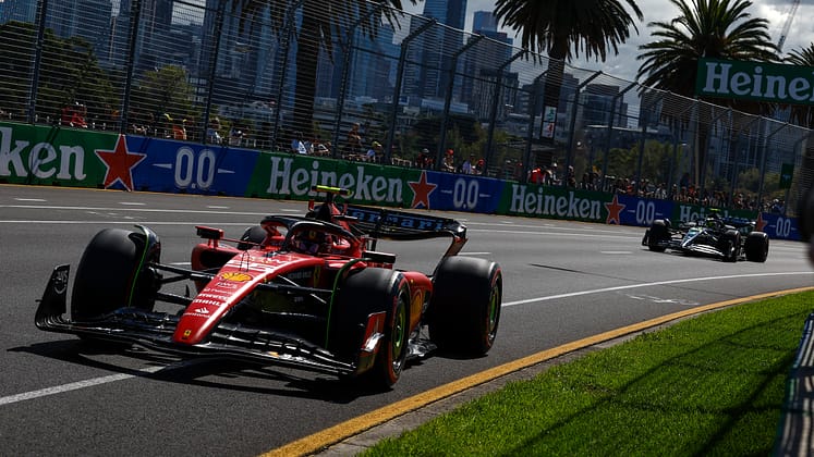 Carlos Sainz - Ferrari - GP Australien - Melbourne - 31. März 2023