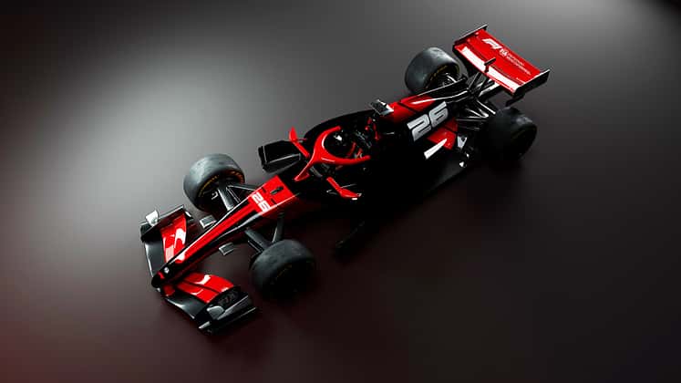 Rendering - Reglamento 2026 - Fórmula 1
