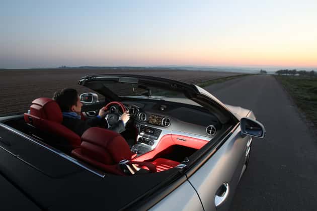 Mercedes SL 350, Cockpit