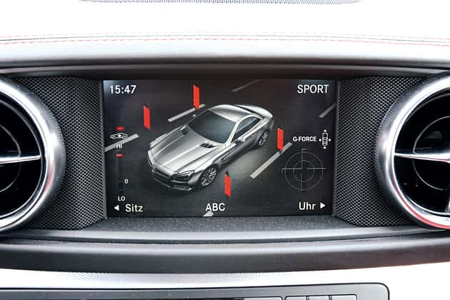 Mercedes SL 350, Bidschirm, Display