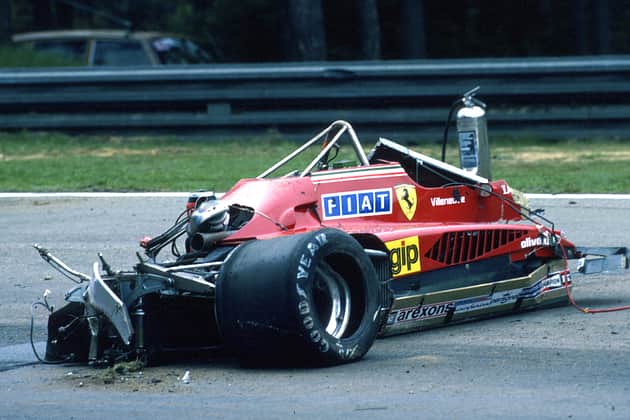 Accidente de Gilles Villeneuve, Gran Premio de Bélgica Zolder 1982, Ferrari
