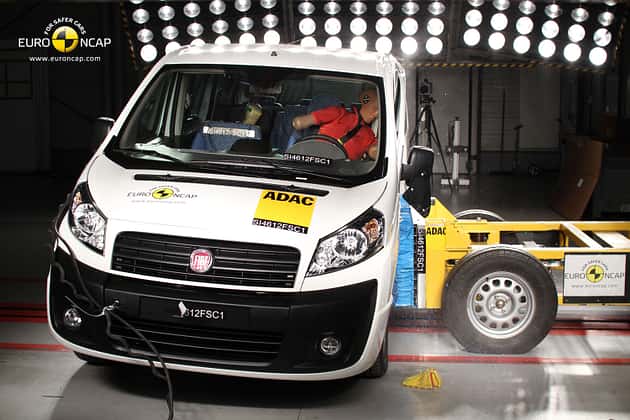 EuroNCAP-Crashtest Fiat Scudo