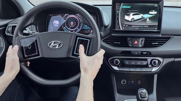 Hyundai HMI Cockpit Zukunft