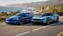 Ferrari Luce, Tesla Model S Plaid, Collage, Kaltvergleich, 06/2026 Tesla Model S Plaid und Ferrari Luce
