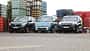 Dacia Lodgy dCi 90, Peugeot Partner Tepee HDi 115, Renault Kangoo dCi 90 energy, Frontansicht