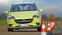 Opel Corsa 1.3 CDTI, Frontansicht, Slalom