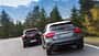 Mercedes GLA 250 4Matic, Mini Countryman JCW All4, Heckansicht