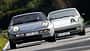Ferrari 412, Porsche 928, Frontansicht