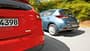 Ford Focus 1.0 Ecoboost, Toyota Auris 1.2T, Heckansicht