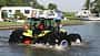 Claas Axos 320 Traktor Mitas Reifen schwimmender Traktor