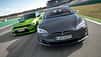 Tesla Model S P100D - Dodge Charger Hellcat - Test 