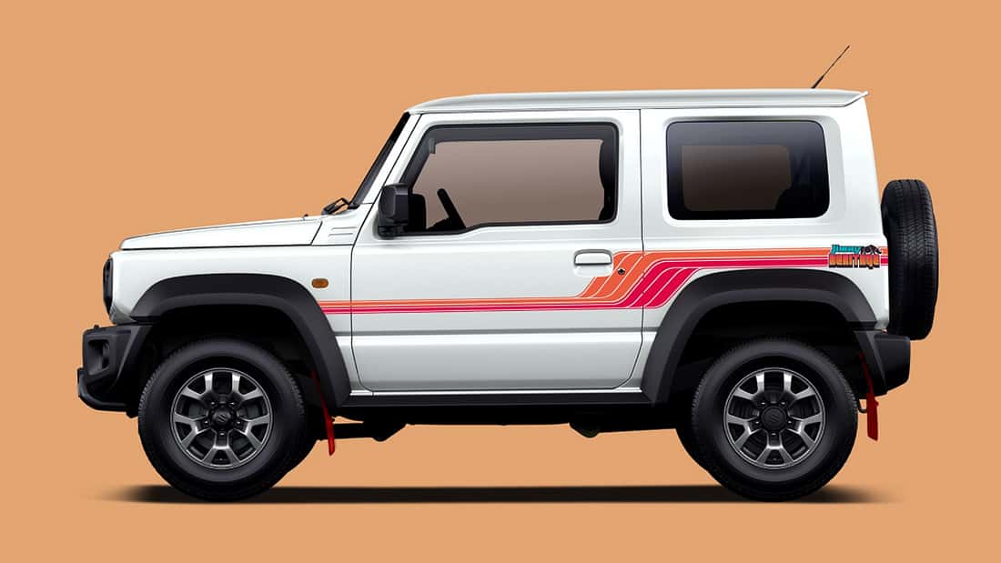 Suzuki Jimny Heritage: Die letzte Serie bekommt ein Automatik-Getriebe