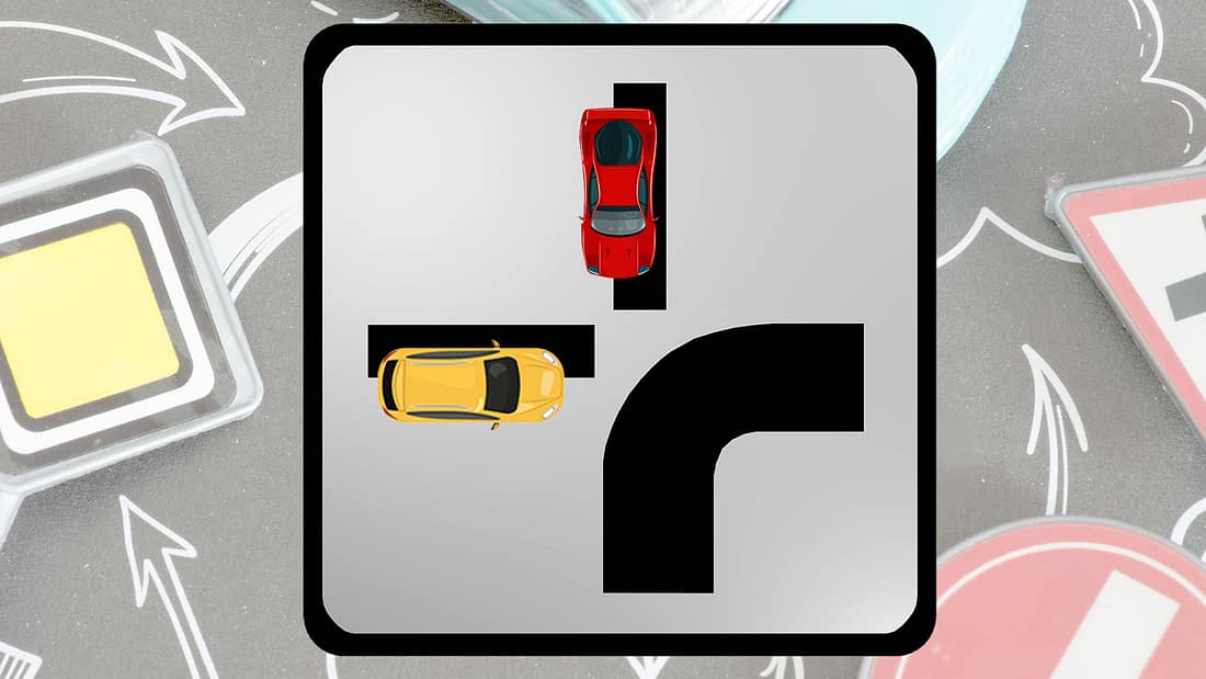 Abknickende Vorfahrt: Wer darf hier zuerst fahren?