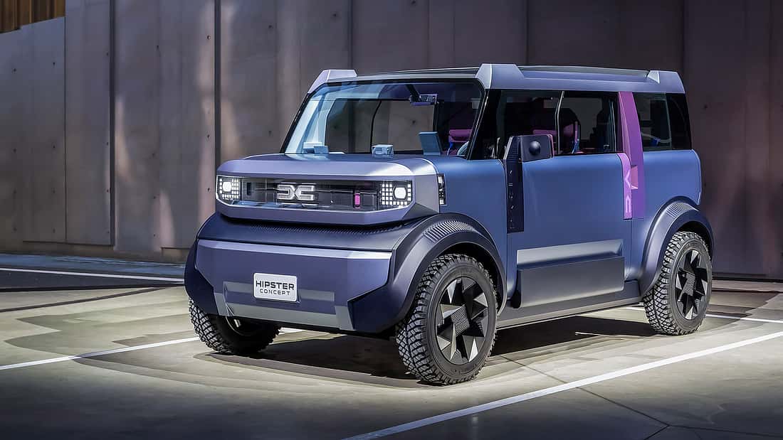 Dacia Hipster Concept für die L7-Klasse: Dacia plant ein Euro-Kei-Car