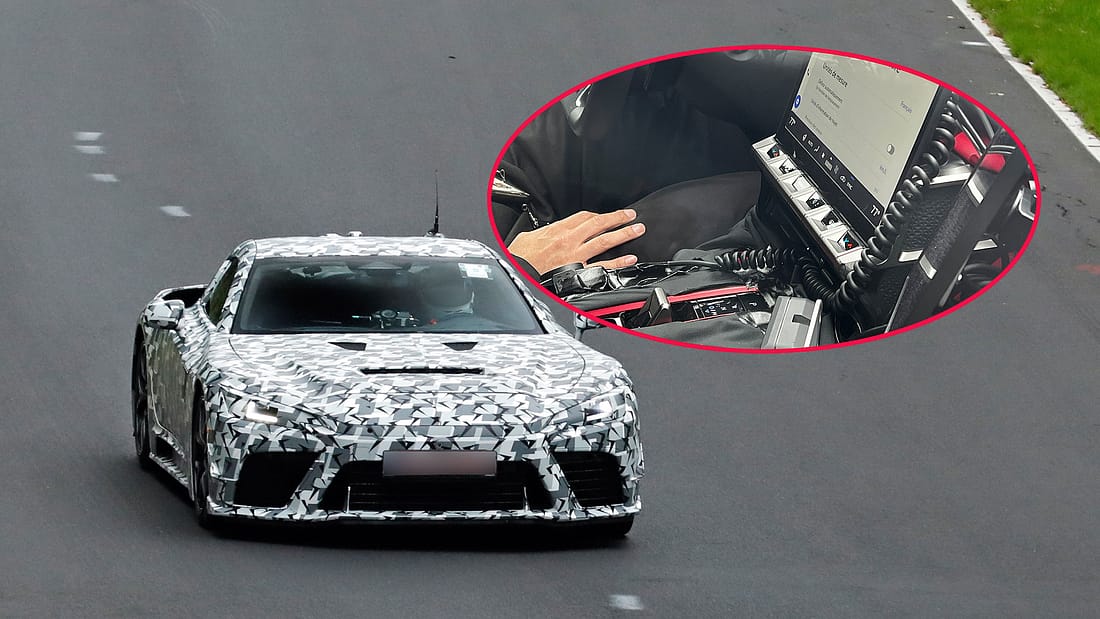 Nachfolger des Lexus LF-A erwischt: Lexus LFR  gewährt Cockpit-Einblick