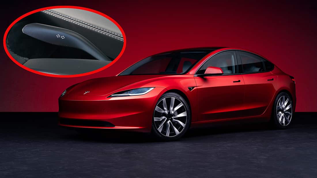 Tesla Model 3 und Y Modellpflege: Eine Selbstverständlichkeit kehrt ins Model 3 zurück