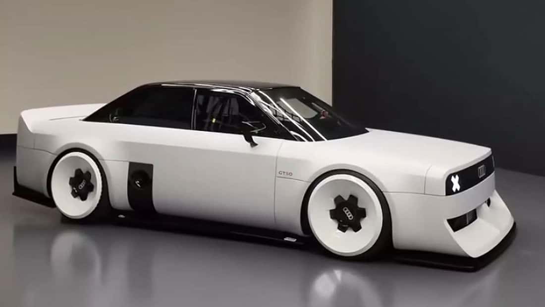 Audi GT50 Concept: Rennsport-Hommage an den Fünfzylinder