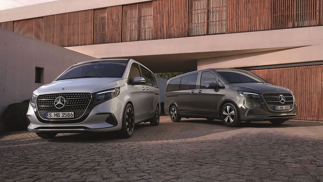 Mercedes V-Klasse Special Edition Style und Avantgarde: Zur Feier mit Lieblings-Paketen