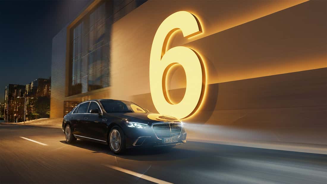 6 Licht–Highlights: Das macht die S–Klasse so besonders