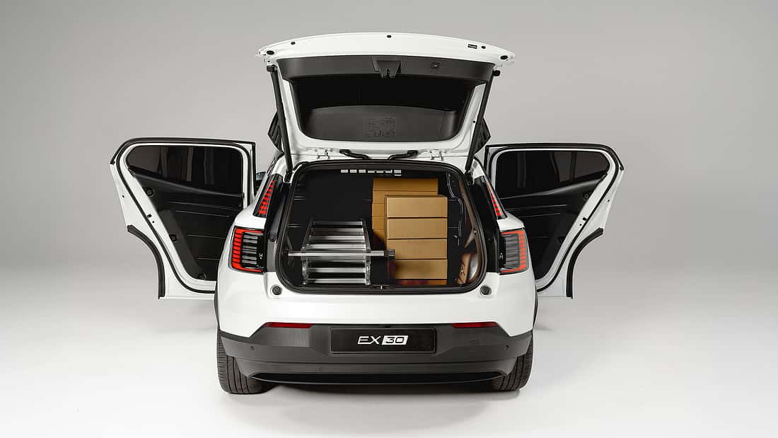 Volvo EX30 Cargo: Dieser Elektro-SUV ist ein Laster