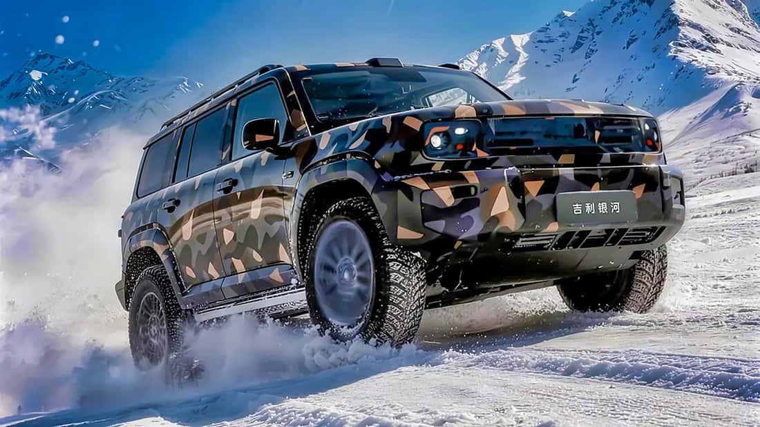 Geely Galaxy Battleship: Chinas Attacke auf den Land Rover Defender