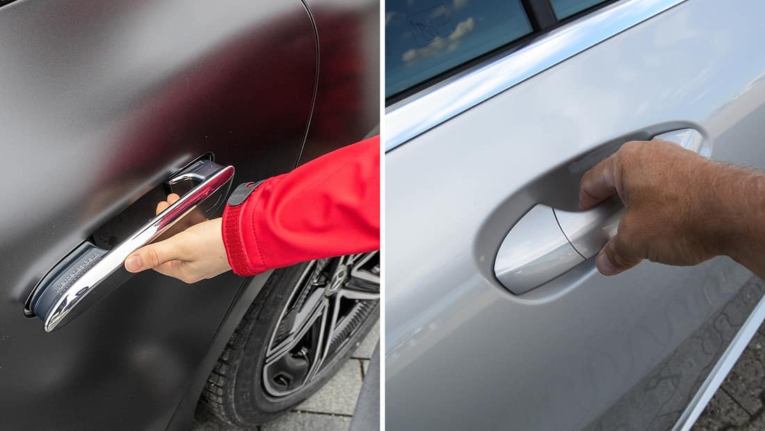Mercedes entwickelt neuen Türgriff: Kommt der herkömmliche Türgriff zurück?