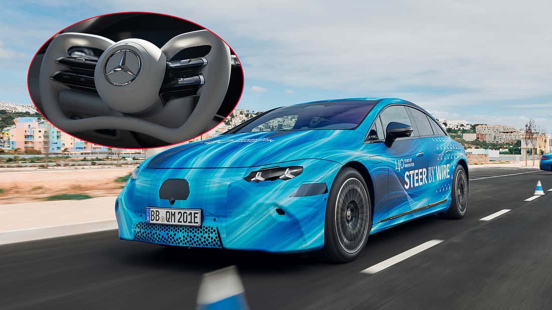Neuer Mercedes EQS: Das Facelift kommt mit  Yoke-Lenkrad
