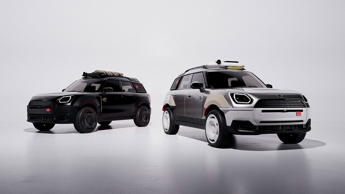 Mini Countryman Showcars: Mini wird zur rollenden Bassbox