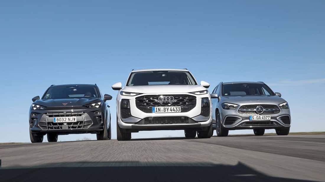 Audi Q3, Cupra Terramar, Mercedes GLA im Test: Was das SUV-Trio wirklich trennt