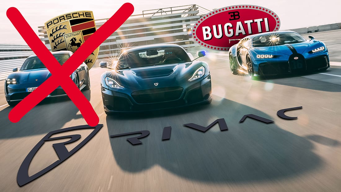 Autohersteller verkauft Anteile an Investoren: Porsche stößt Bugatti und Rimac ab