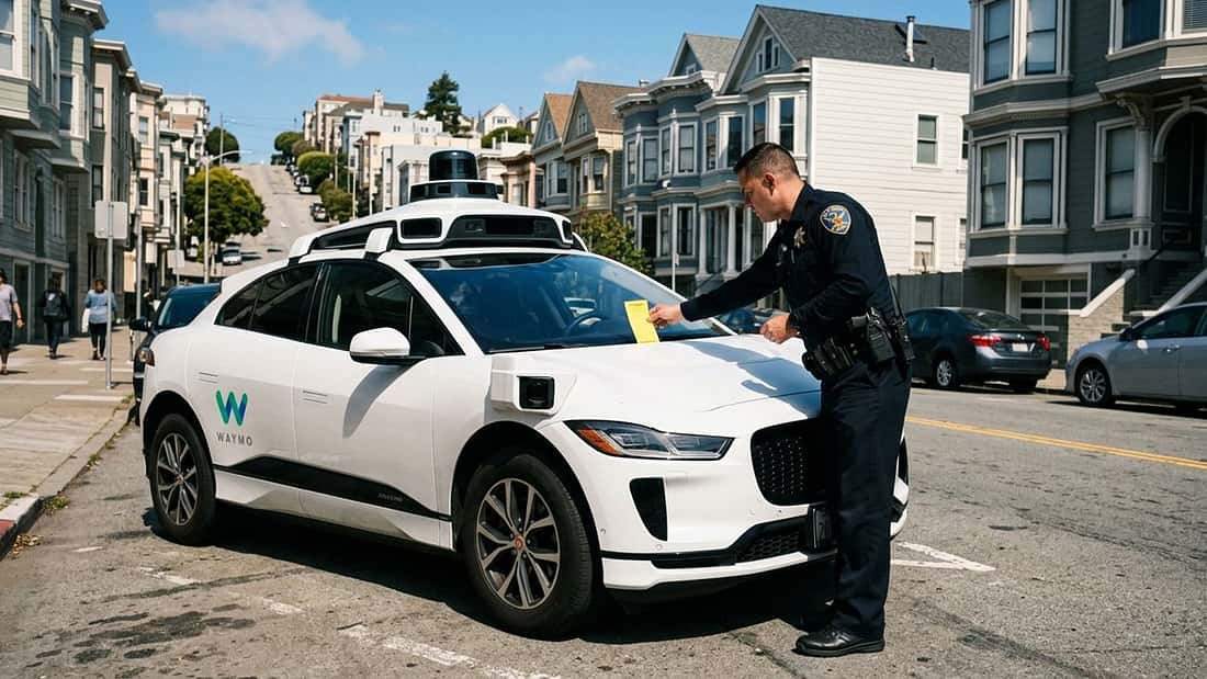Kalifornien schließt die Knöllchen-Lücke: Polizei straft jetzt Robotaxis ab