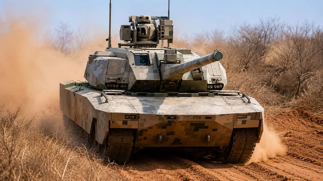 Chinas neuer Kampfpanzer ZTZ-100: Leiser Hybrid-Kampfpanzer mit 1.500 PS