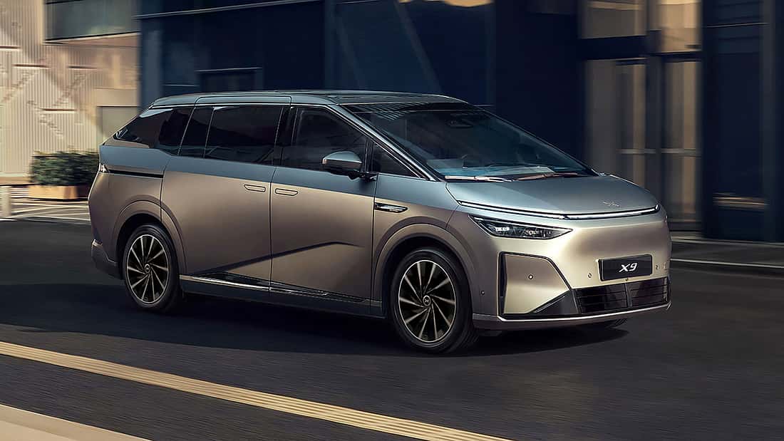 XPeng X9 Elektro-Van: Luxus-Raumwunder für Sieben