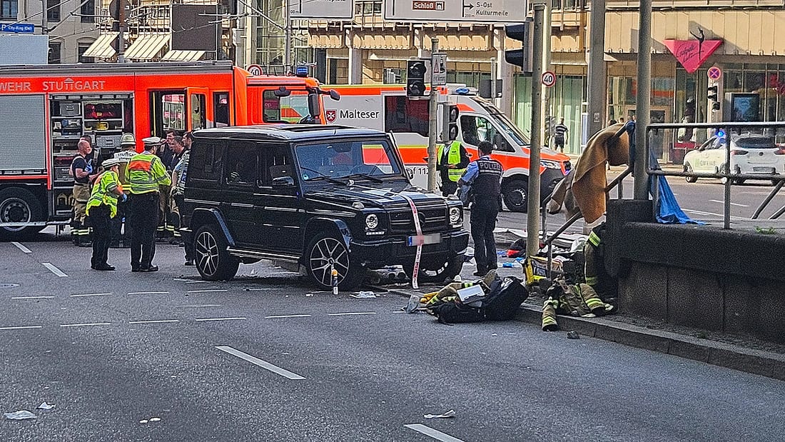 Todesfahrt mit Mercedes G-Klasse in Stuttgart: Fahrer hatte Kokain konsumiert - das ist die Strafe