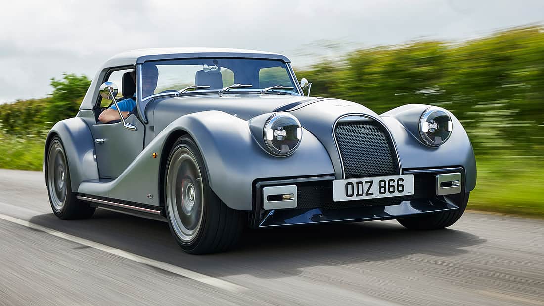 Morgan Supersport 400 Erster Fahrtest: 408 PS treffen auf 1.170 kg