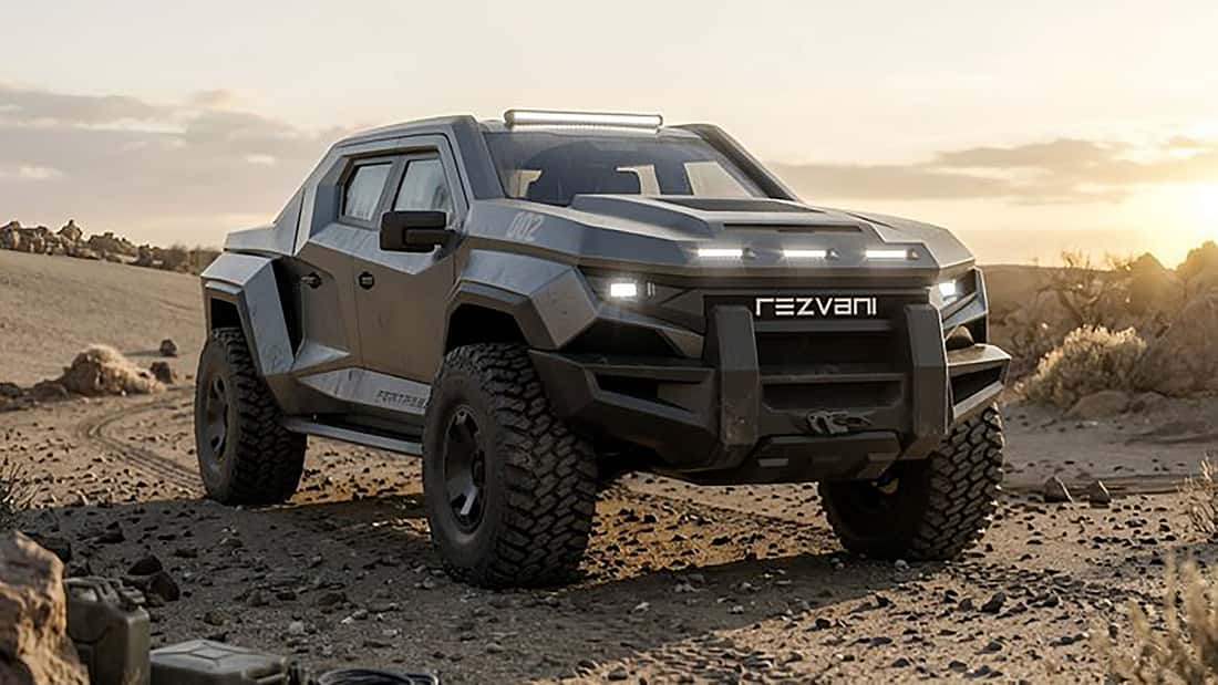 Rezvani Fortress: Ein Pick-up für den Weltuntergang