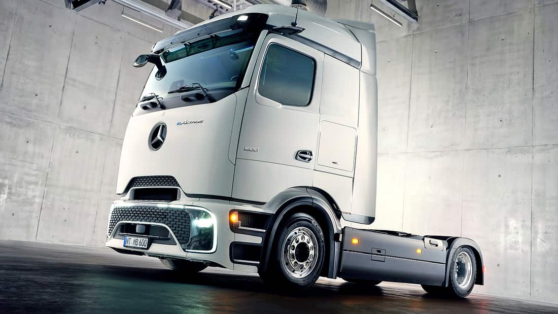 Neuer Mercedes eActros Lowliner: Elektrischer Tiefstapler