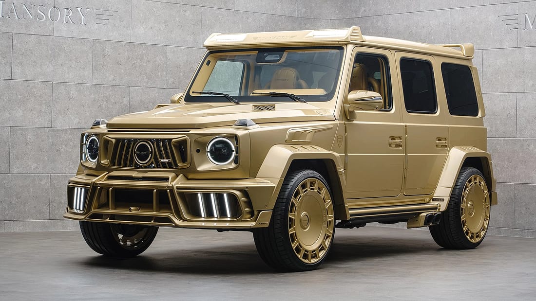 Mansory P720 auf Basis Mercedes-AMG G 63: Trotz Goldpreis-Sturz - wer will diesen Tuning-G?