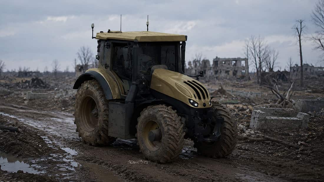 Gepanzerter Steyr-Traktor: Warum braucht man Panzer-Trecker?