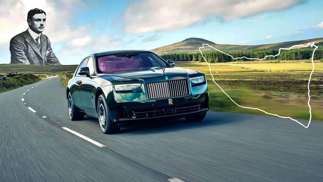 Rolls-Royce Black Badge Ghost Tourist Trophy: Dunkle Hommage an den Mann mit dem Namen Rolls