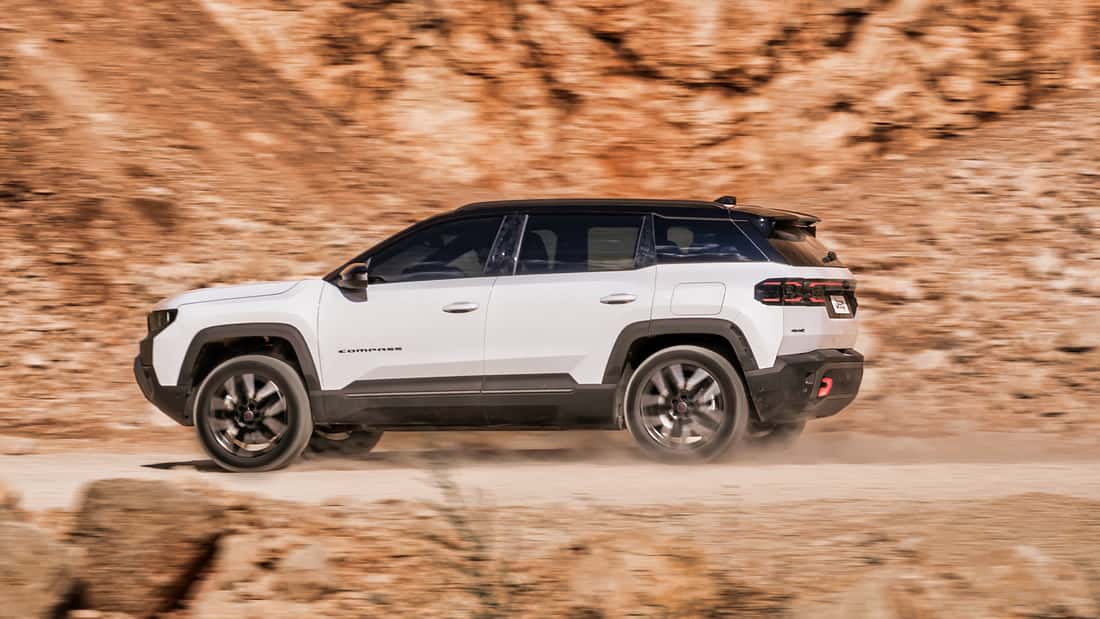 Neuer Jeep Compass Elektro: 600 km Reichweite und Offroad-Fokus