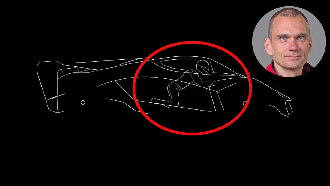 Hypercar-Idee Sanrivatti Apex Position: Kopf statt Füße voran - genial oder Sicherheits-Albtraum?