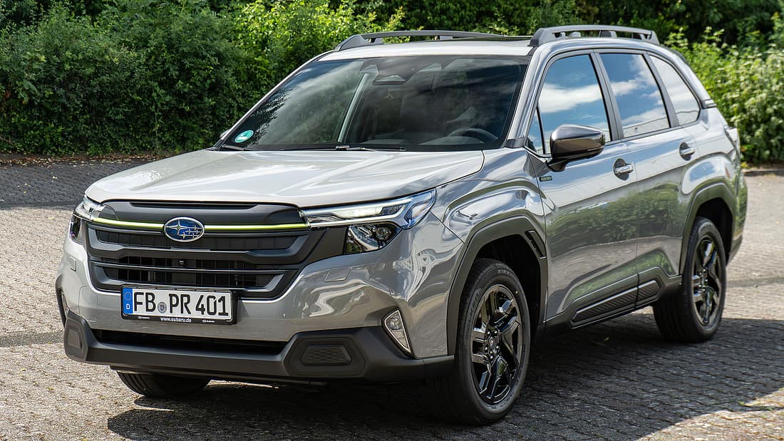 Subaru Forester Edition Exclusive Cross: Hier können Schwarz und Grün miteinander