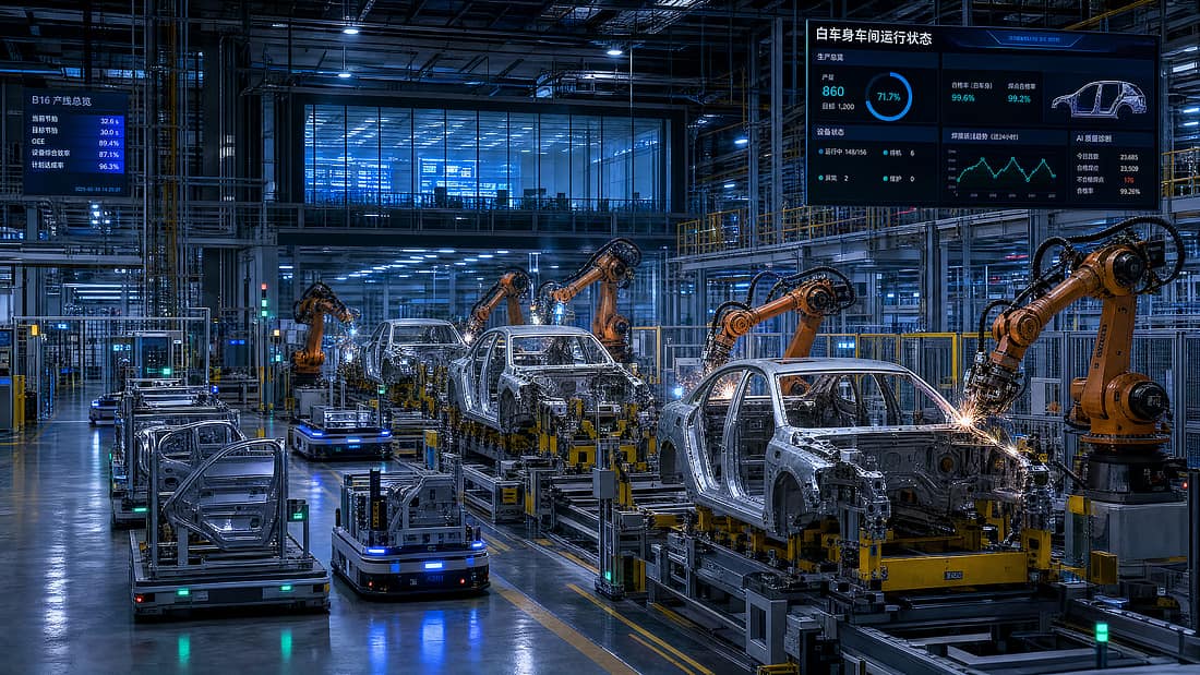 Dark Factory, iFACTORY und Co.: Ist das die Zukunft der Automobilproduktion?